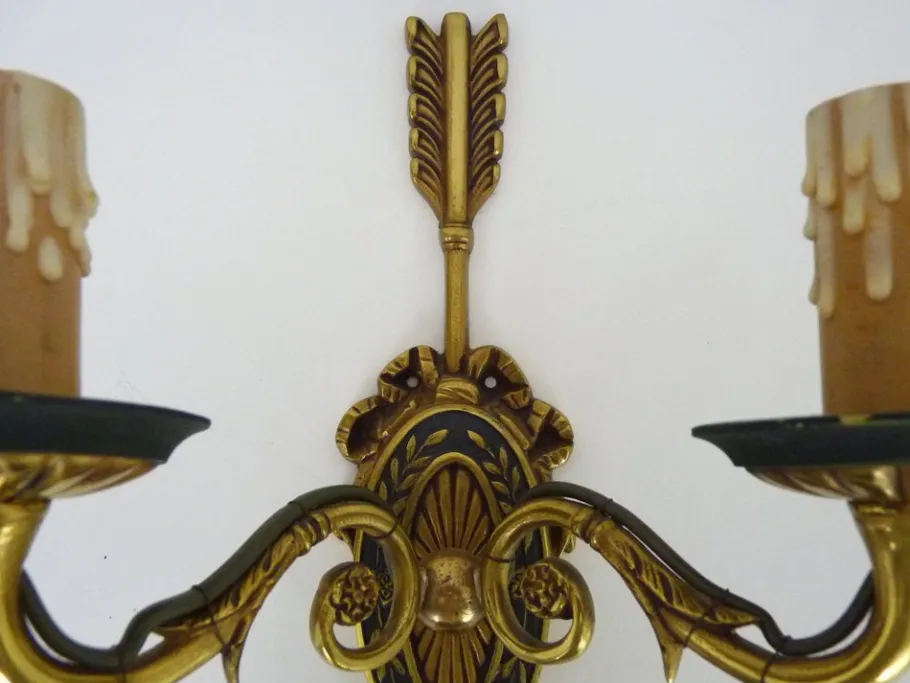 Sale Pamono Vintage Wall Light in Bronze, 1920s