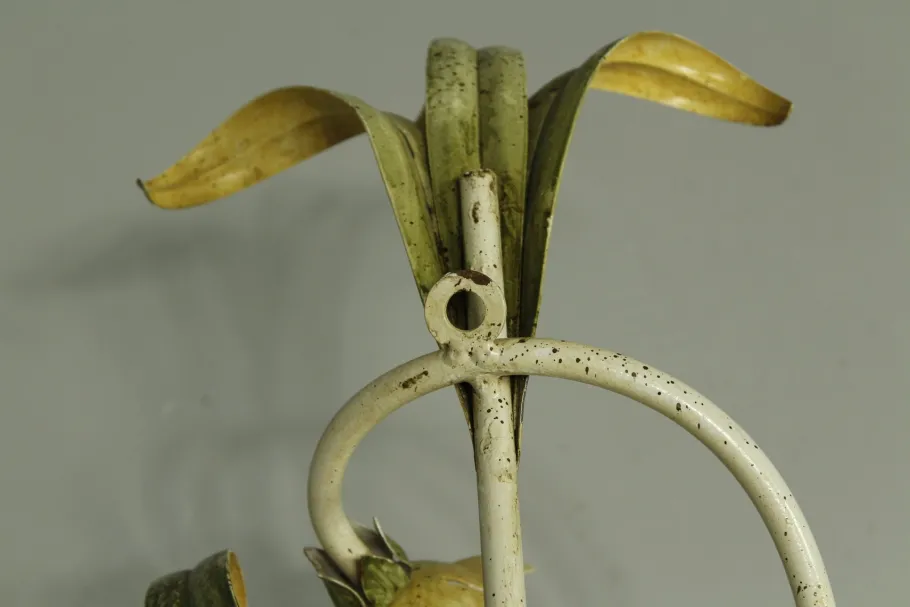 Sale Pamono Vintage Wall Light in Iron and Murano Glass, 2000s