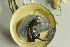 Sale Pamono Vintage Wall Light in Iron and Murano Glass, 2000s