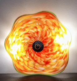 Sale Pamono Vintage Wall Light in Murano Glass
