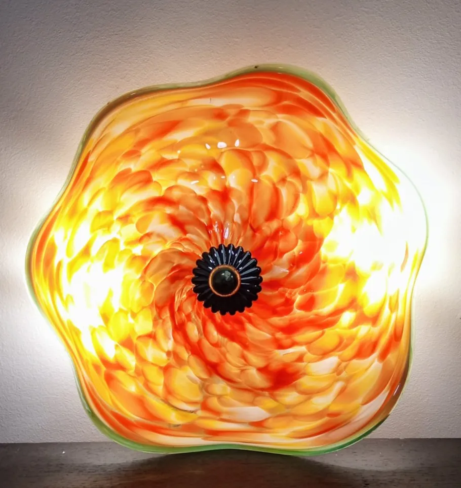 Sale Pamono Vintage Wall Light in Murano Glass