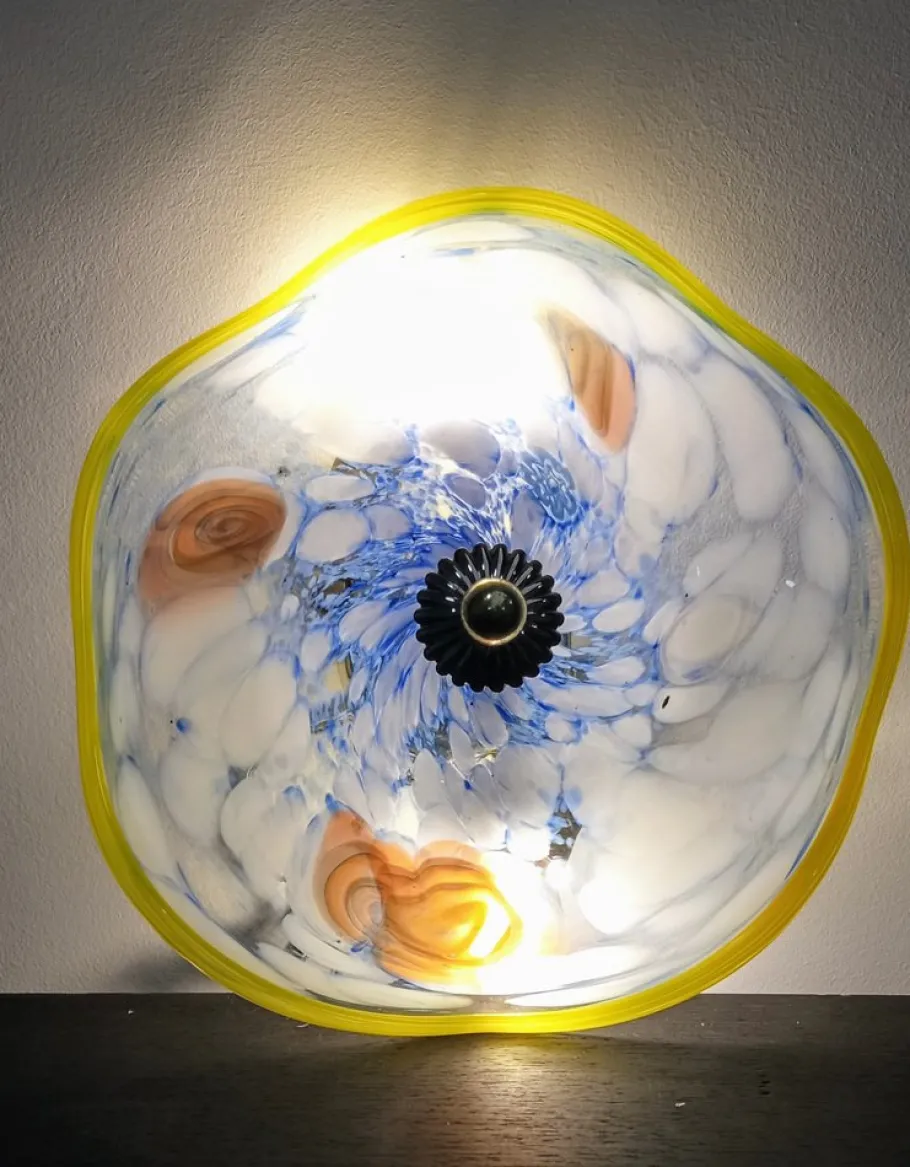 Sale Pamono Vintage Wall Light in Murano Glass