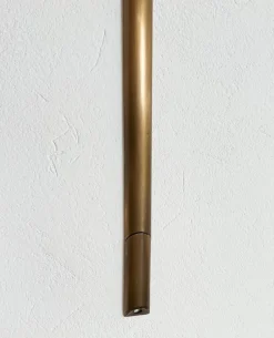 Sale Pamono Vintage Wall Sconce in Brushed Brass by Florian Schulz, 1970s