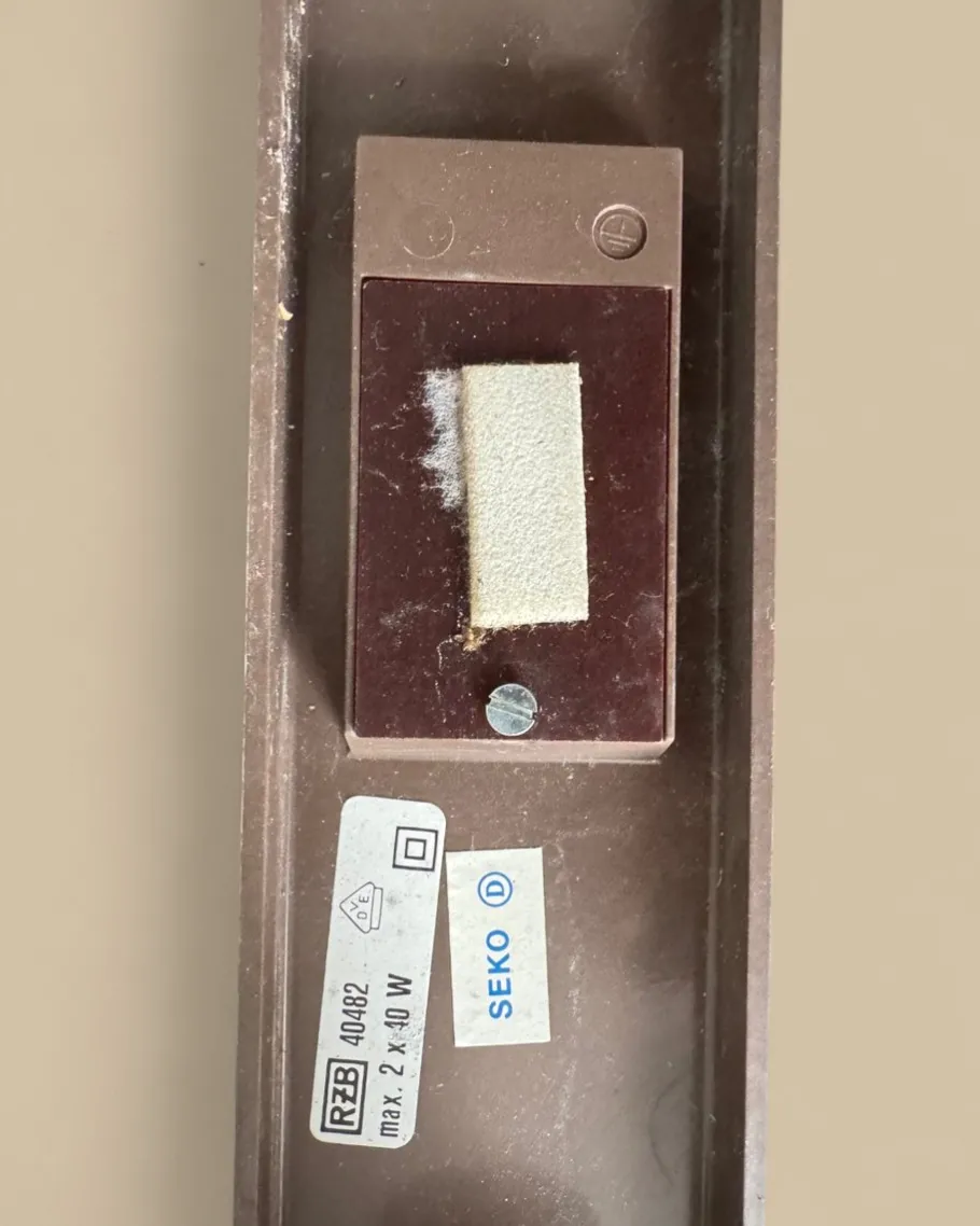 Best Pamono Vintage Wall Sconce RZB 40482 / Seko D, 1970s