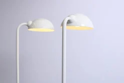 Best Pamono Vintage White Metal Floor Lights from Hala, 1980s, Set of 2