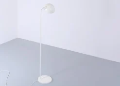 Best Pamono Vintage White Metal Floor Lights from Hala, 1980s, Set of 2