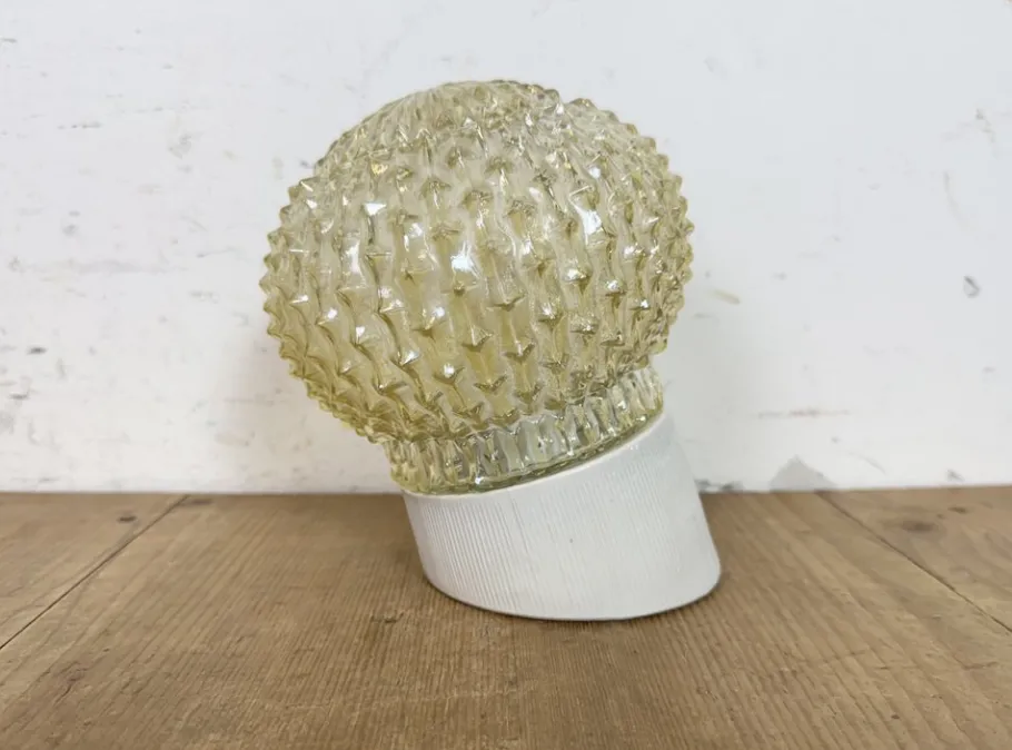 Sale Pamono Vintage White Porcelain Wall Light, 1970s