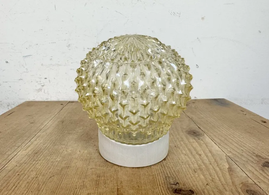 Sale Pamono Vintage White Porcelain Wall Light, 1970s