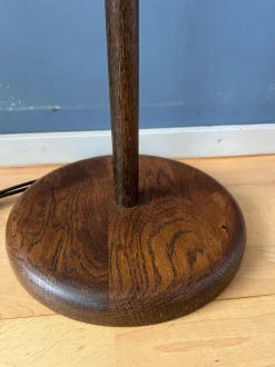 Sale Pamono Vintage Wooden Mushroom Floor Lamp from Steinhauer