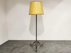Online Pamono Vintage Wrought Iron Floor Lamp, 1960s