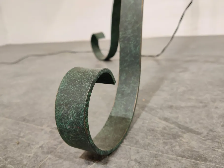 Online Pamono Vintage Wrought Iron Floor Lamp, 1960s