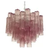 Best Pamono Violet-Amethyst Tronchi Murano Glass Chandelier by Simoeng