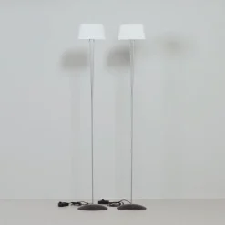 New Pamono Vitt Terra Floor Lamps in Murano Glass by Valerio Bottin for Foscarini, 1990s, Set of 2