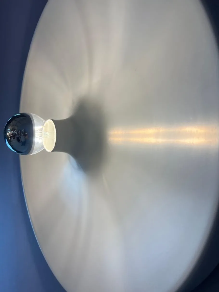 Sale Pamono Wall Lamp Diskus in White by Charlotte Perriand for Honsel