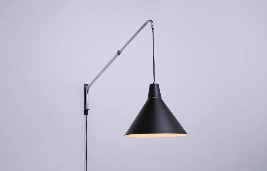 Sale Pamono Wall Lamp from Raak and Hagoort, 1960s