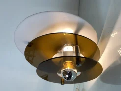 Sale Pamono Wall Lamp in Acrylic Glass with Round Shapes, 1970s