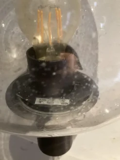 Sale Pamono Wall Lamp Outside Lamp in Raindrop Glass from Bega, 1980s