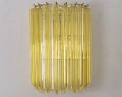 Sale Pamono Wall Lamp with Murano Glass, 1990s