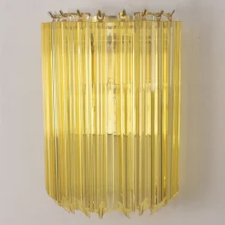 Sale Pamono Wall Lamp with Murano Glass, 1990s