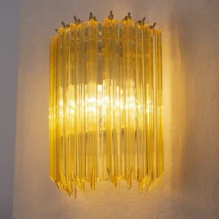 Sale Pamono Wall Lamp with Murano Glass, 1990s