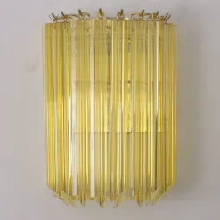 Sale Pamono Wall Lamp with Murano Glass, 1990s