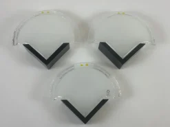 Sale Pamono Wall Lamps with Murano Glass from Leucos, 1980s, Set of 3