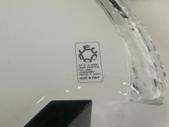 Sale Pamono Wall Lamps with Murano Glass from Leucos, 1980s, Set of 3