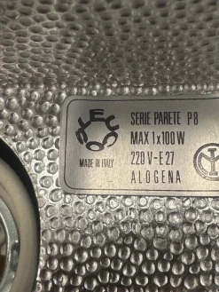 Sale Pamono Wall Lamps with Murano Glass from Leucos, 1980s, Set of 3