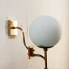 Sale Pamono Wall Light with Sphere Glass