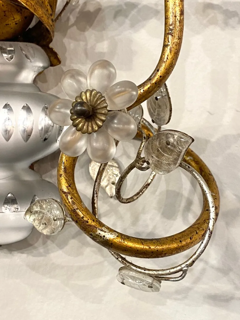 Sale Pamono Wall Lights from Maison Baguès, 1960s, Set of 2