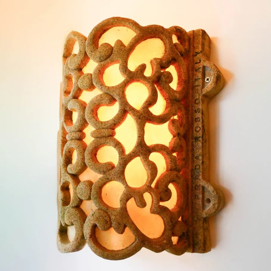 Sale Pamono Wall Lights from Prada Rosso, Italy, 1980s, Set of 2