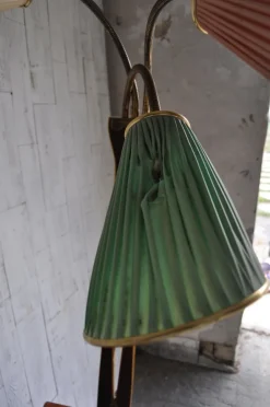 Online Pamono Walnut Cocktail Cabinet Light from Wilhelm Krechlok Kg, 1950s