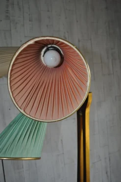 Online Pamono Walnut Cocktail Cabinet Light from Wilhelm Krechlok Kg, 1950s