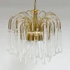 Sale Pamono Waterfall Chandelier in Murano Glass, 1970s