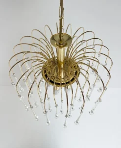 Sale Pamono Waterfall Chandelier in Murano Glass, 1970s