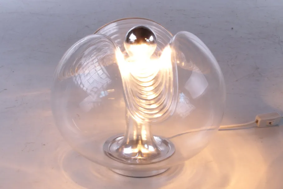 Sale Pamono Wave Table Lamp by Peill & Putzler, 1970s