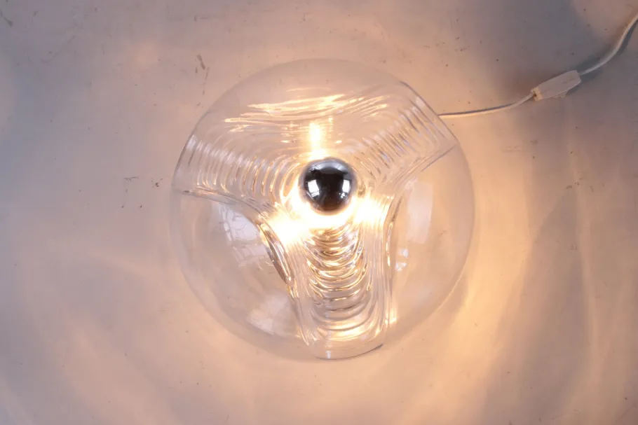 Sale Pamono Wave Table Lamp by Peill & Putzler, 1970s