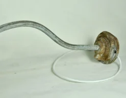 Sale Pamono White Enameled Metal Garden Light, 1940s