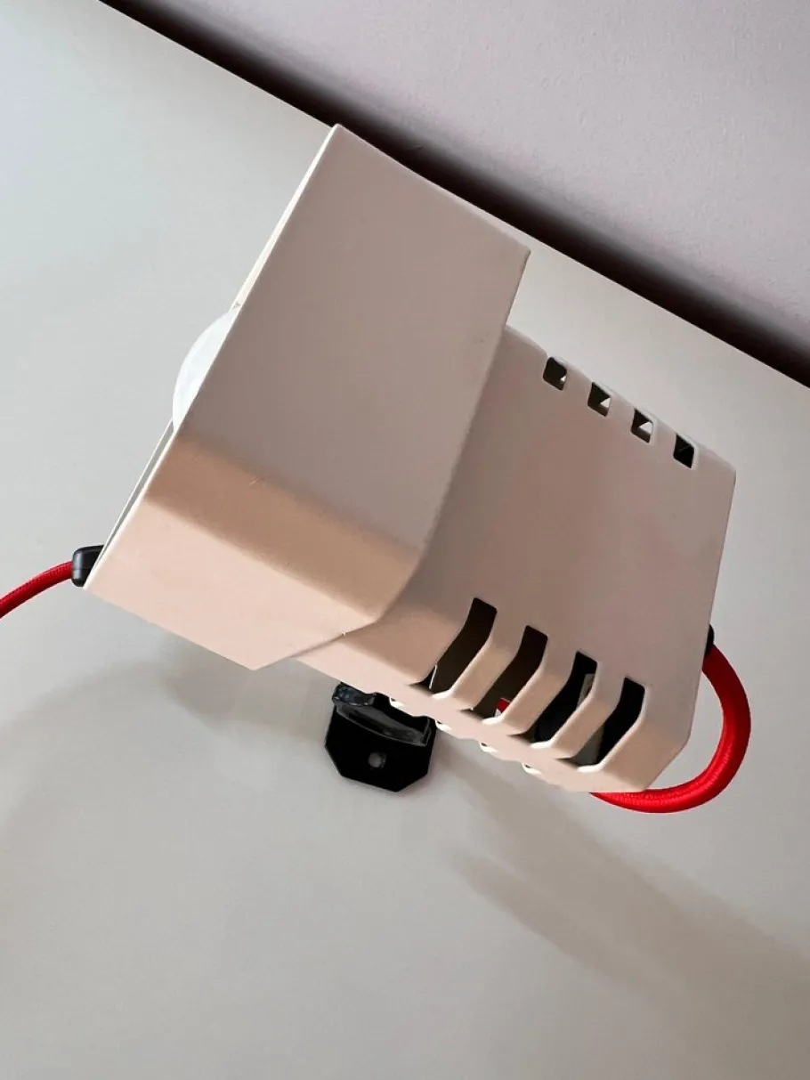 Sale Pamono White Flipper Wall Lamp by Mogens Davidsen