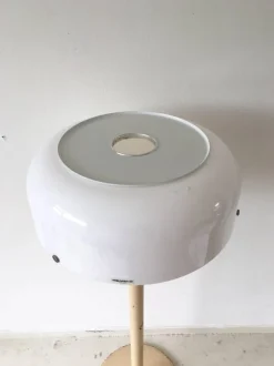 Pamono White Floor Lamp by Anders Pehrson, for Ateljé Lyktan, 1970s