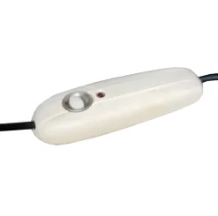 New Pamono White Floor Lamp by Bruno Gecchelin for Skipper Mezzaluna, Italy, 1970s