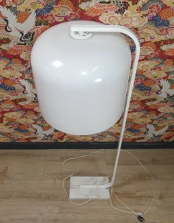 Sale Pamono White Marble Alvise Floor Lamp by Luigi Massoni for Guzzini, 1960s