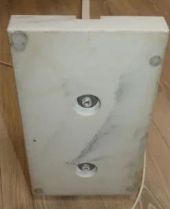 Sale Pamono White Marble Alvise Floor Lamp by Luigi Massoni for Guzzini, 1960s