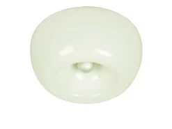 Sale Pamono White Opaline Glass and Metal Velella Ceiling Lamp by Achille Castiglioni for Flos, 1960s