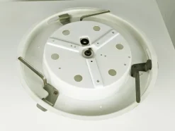 Sale Pamono White Opaline Glass and Metal Velella Ceiling Lamp by Achille Castiglioni for Flos, 1960s