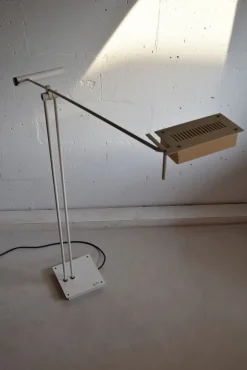 Sale Pamono White Samurai Floor Lamp by Shigeaki Asahara for Stilnovo, 1970s