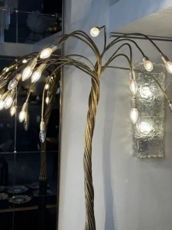 Sale Pamono Woven Floor Lamp from Catellani & Smith, 1980s