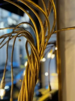 Sale Pamono Woven Floor Lamp from Catellani & Smith, 1980s