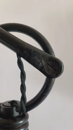 Outlet Pamono Wrought Iron Floor Lamp by Jean Royère, 1940s