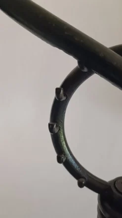 Outlet Pamono Wrought Iron Floor Lamp by Jean Royère, 1940s